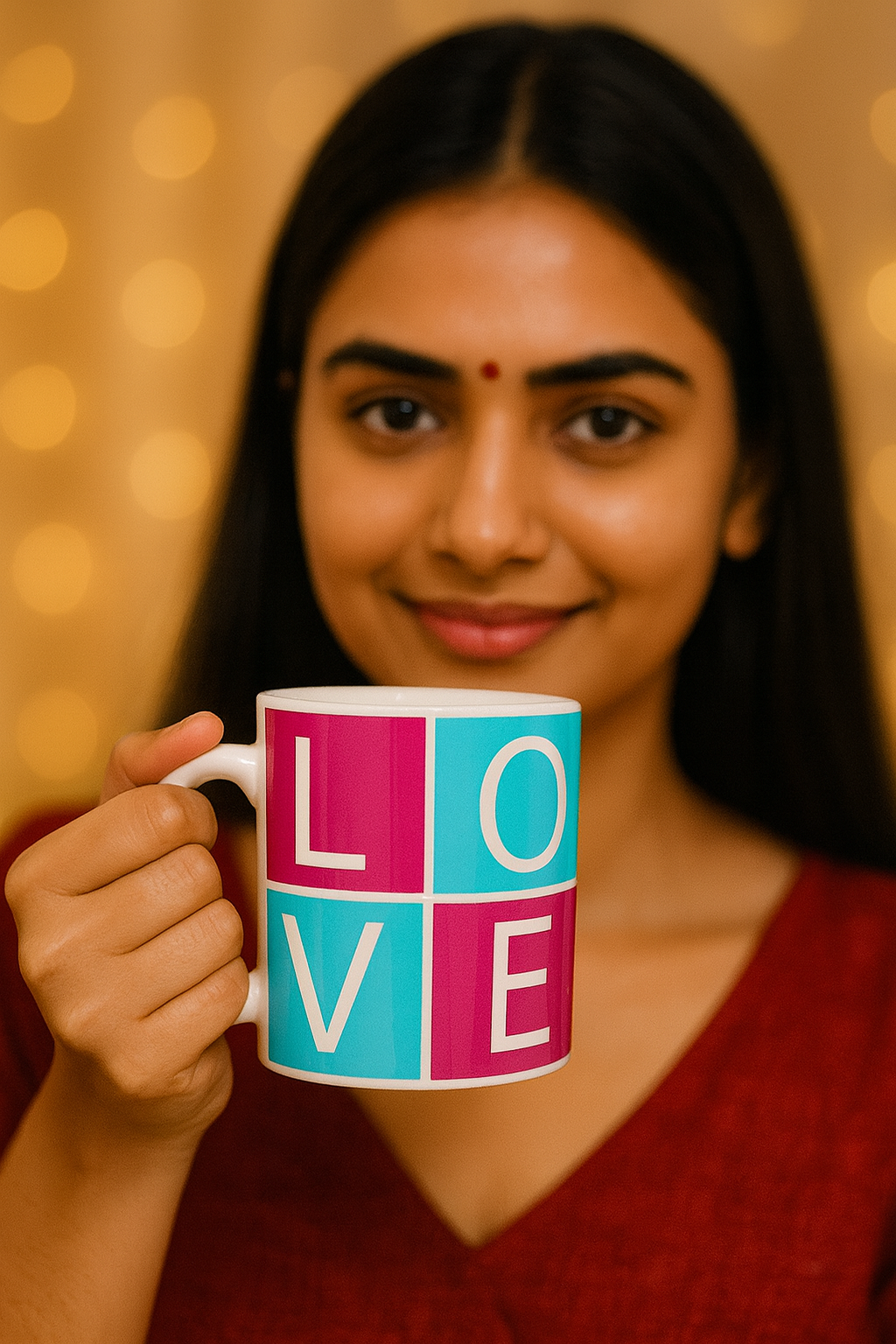 💖 Personalized LOVE Photo Collage Ceramic Mug – Perfect Gift for Couples - Image 4